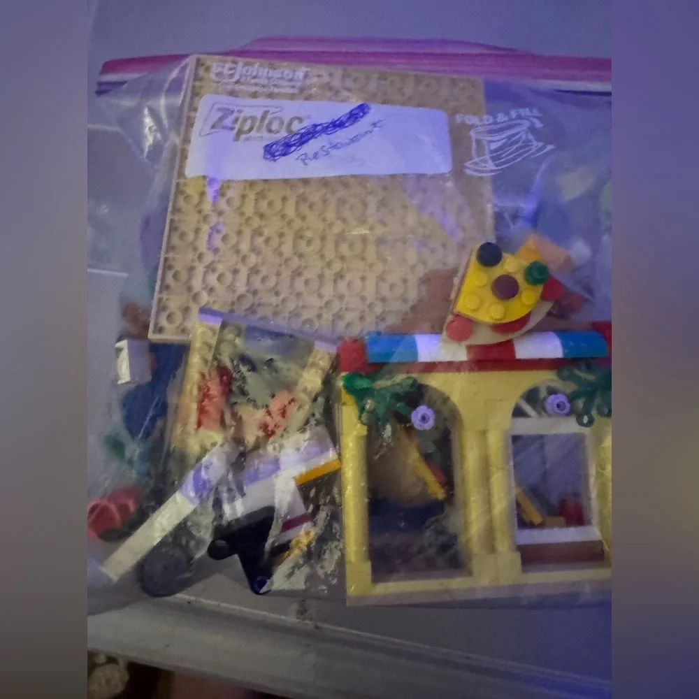 Lego restaurant & pizza cafe playset